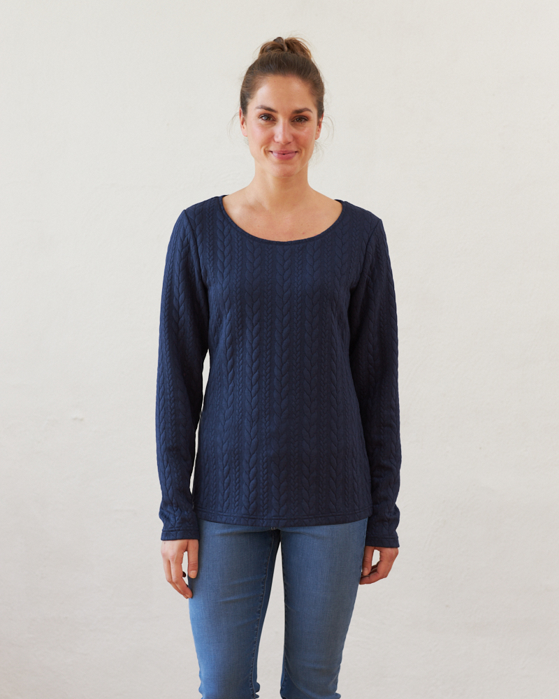 EXKLUSIVES PULLOVER-SHIRT 