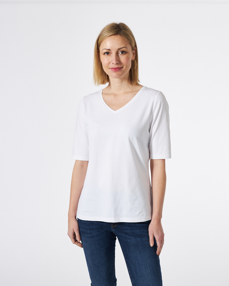 BASIC-SHIRT IN ZWEI FARBEN BASIC-SHIRT IN ZWEI FARBEN
