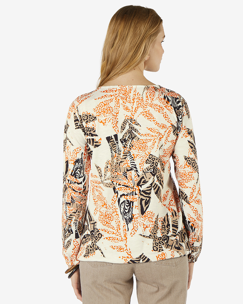 Shirt_gemustert_hinten_411078_Jane LEGERES BLUSENSHIRT