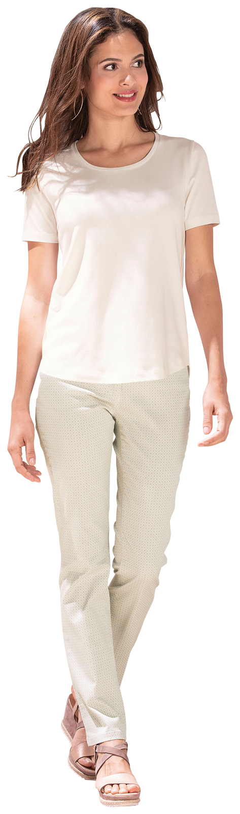 SHIRT-beige-381077_JEANS-beige-381092 JEANS LL IM MINIMALDESSIN