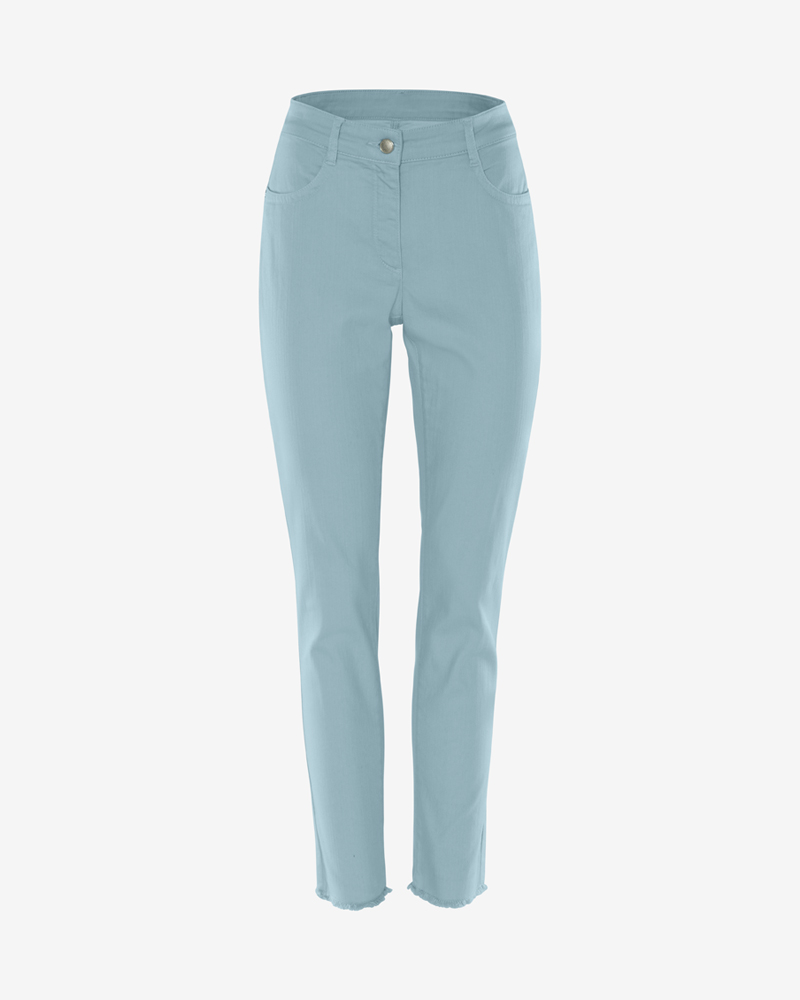 Stretchjeans_t-rkis_413015_Franny STRETCHJEANS N IN 4-POCKET-FORM