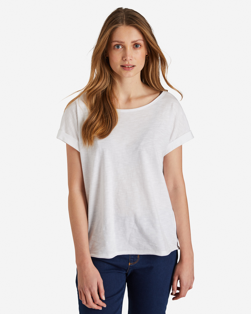 Basic-Shirt_weiss_412022_Elfe BASIC-SHIRT VON SUNA IN 2 FARBEN