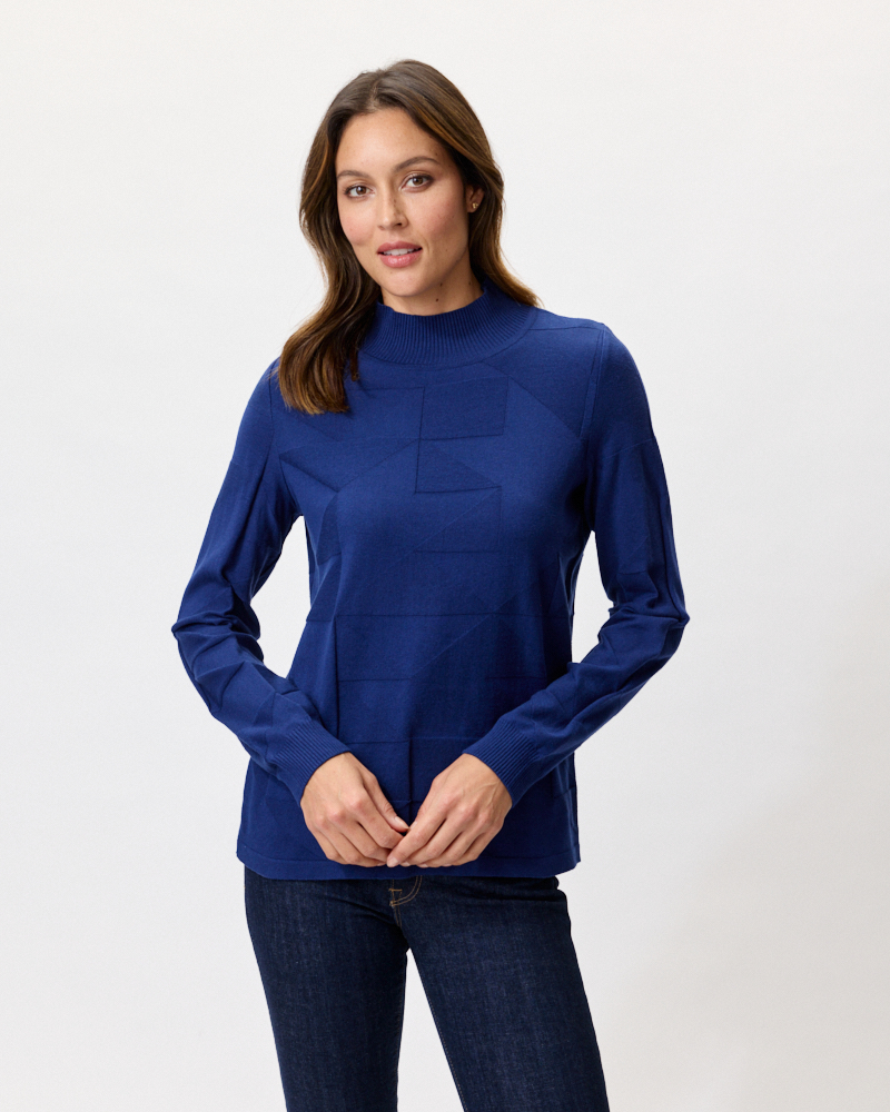 FEINSTRICK-PULLI - dunkelblau | Egü