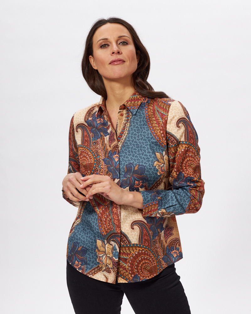 HEMDBLUSE AUS BAUMWOLLE HEMDBLUSE AUS BAUMWOLLE