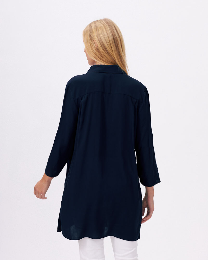 VISKOSE-LONGBLUSE VISKOSE-LONGBLUSE