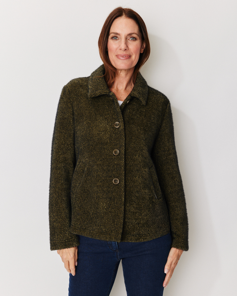 Chenille-Blazerjacke von BLUEBEERY
