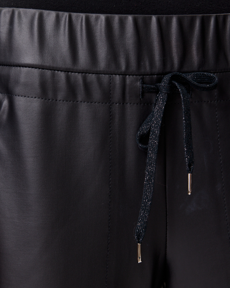 FAKE-LEDER-JOGGPANTS N