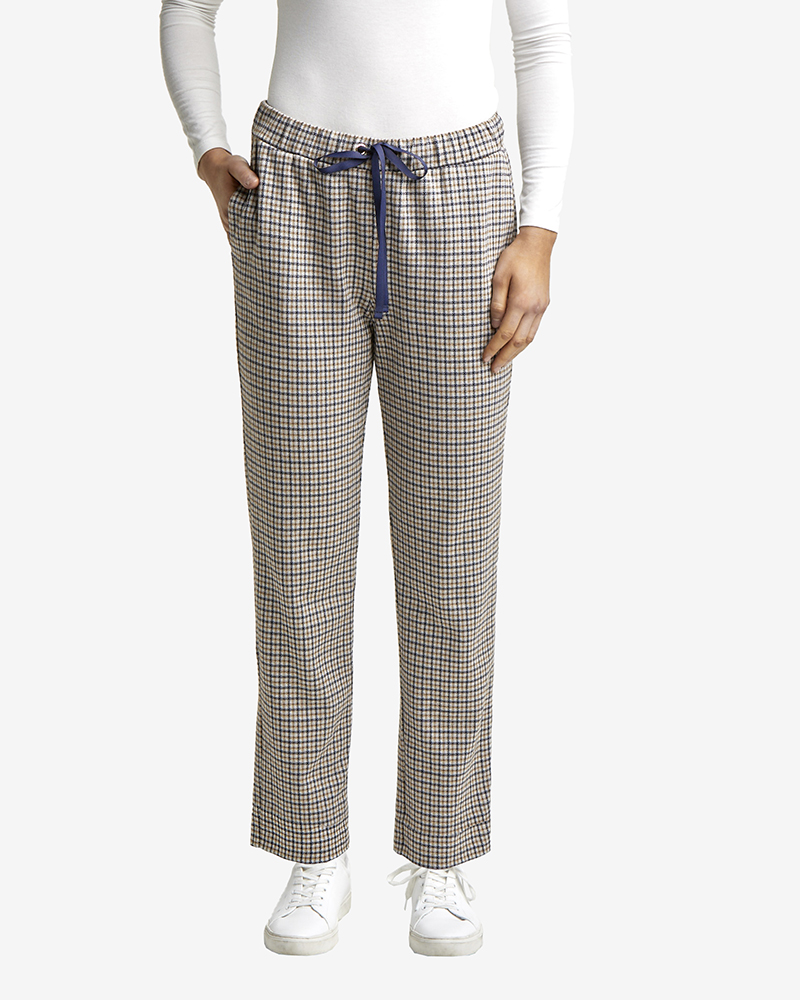 JOGGPANT N IN PEPITA-KARODESSIN JOGGPANT N IN PEPITA-KARODESSIN