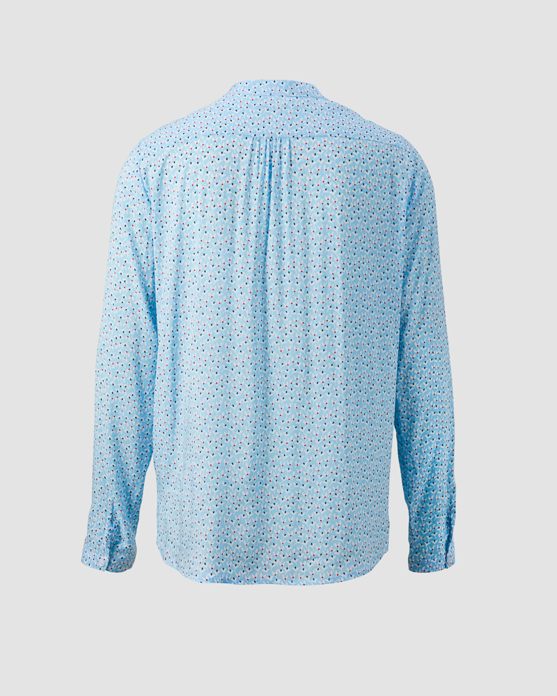 Viskosebluse_bleu_hinten_413033 VISKOSEBLUSE