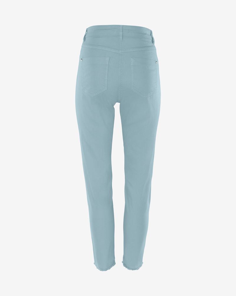 Stretchjeans_t-rkis_hinten_413015_Franny STRETCHJEANS N IN 4-POCKET-FORM