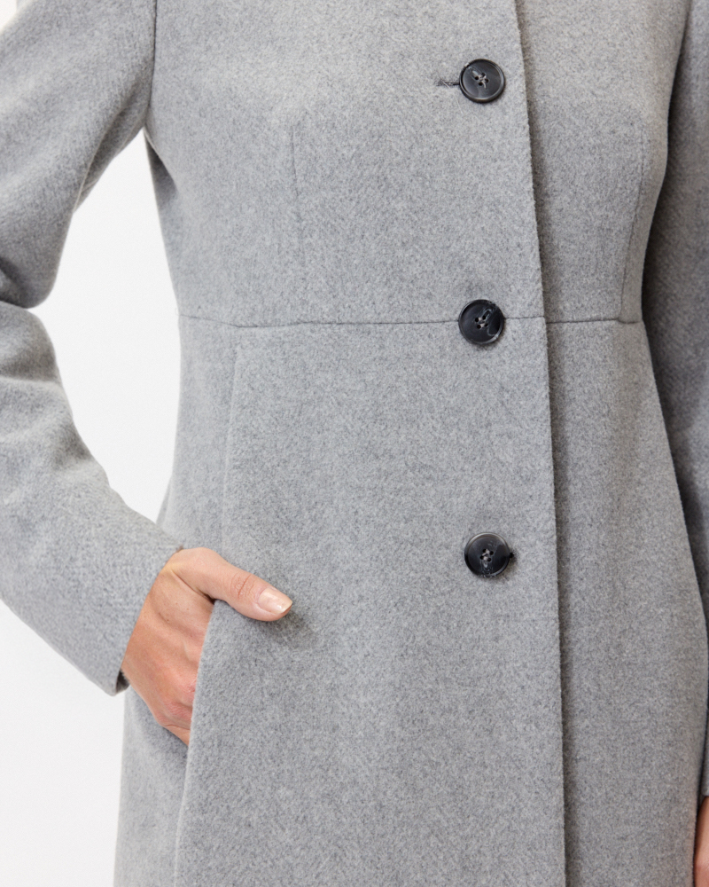 Coat Fuchs Schmitt Kaschmir Mantel Wool Coat Fuchs Schmitt Black