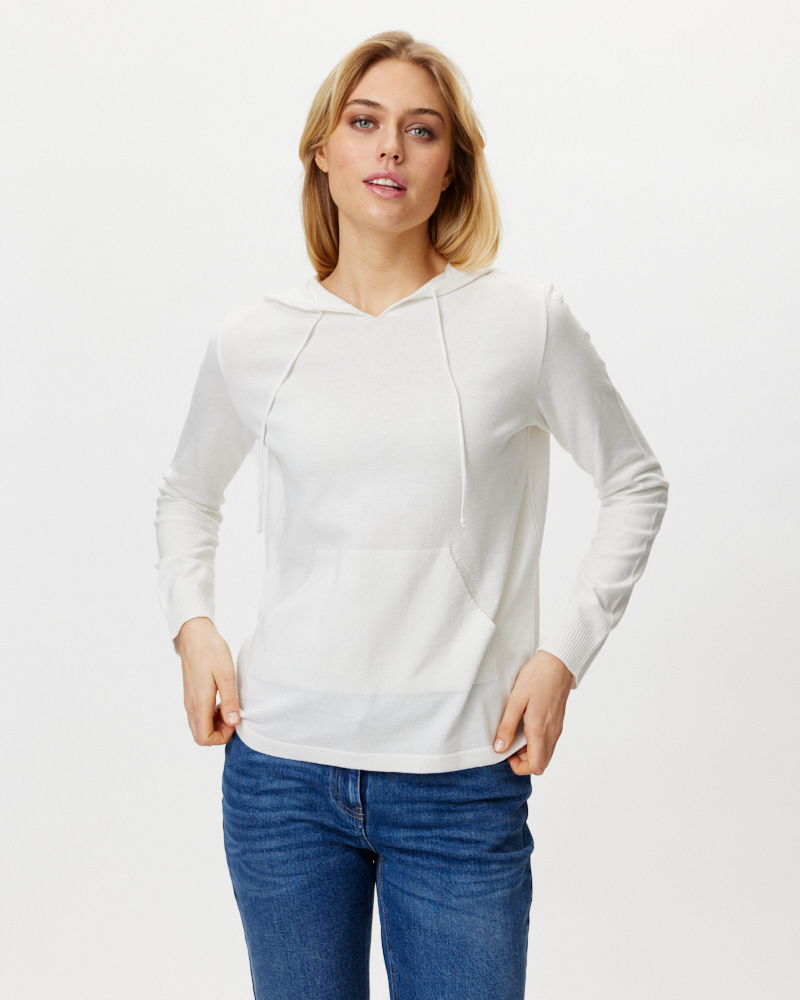 FEINSTRICK-PULLI MIT V-AUSSCHNITT