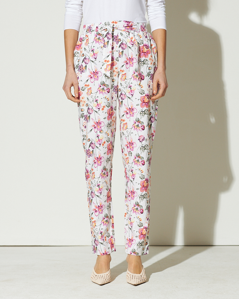 SOMMERLICHE LEINENHOSE N