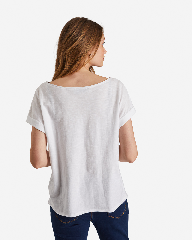 Basic-Shirt_weiss_hinten_412022_Elfe BASIC-SHIRT VON SUNA IN 2 FARBEN