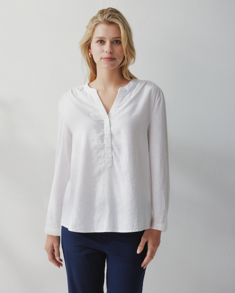 LEINENBLUSE