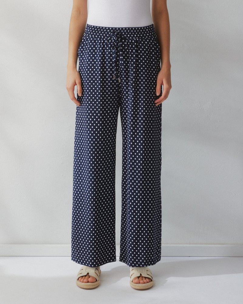 PALAZZOHOSE N MIT PUNKTEN