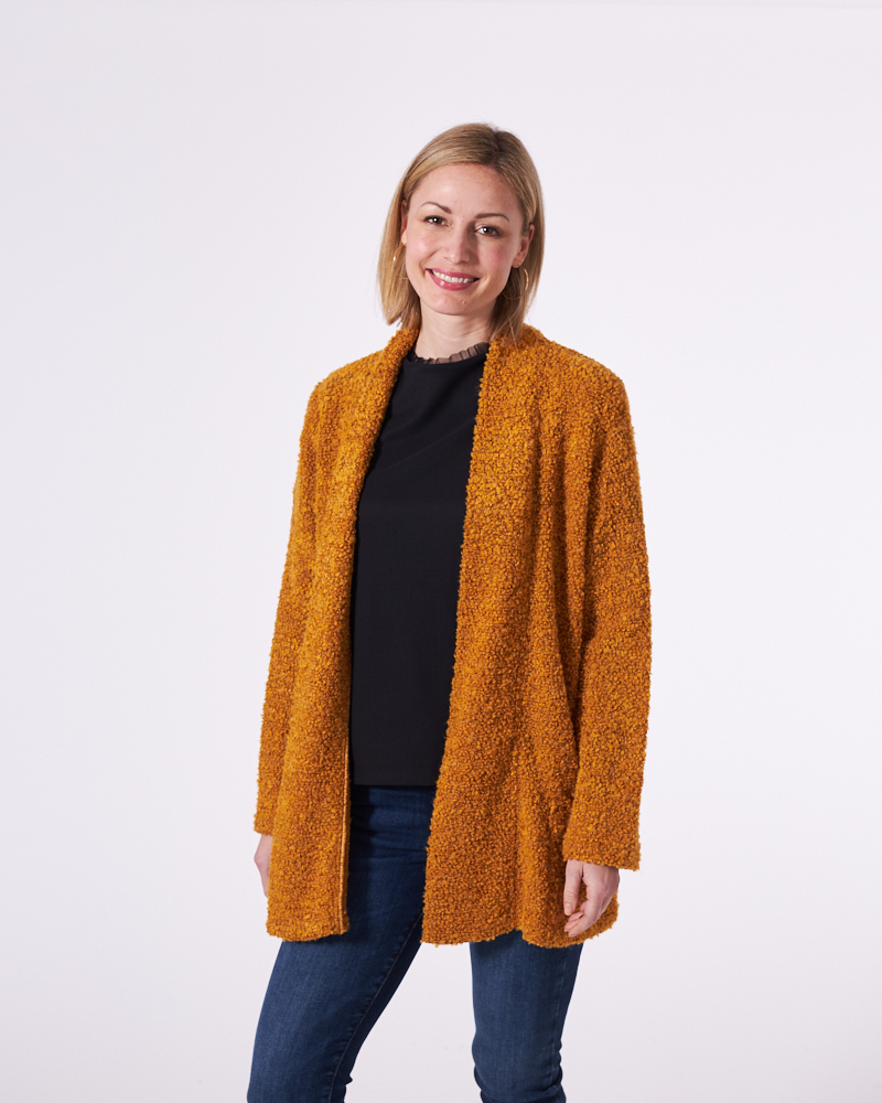 WARME BOUCLÉ-JACKE