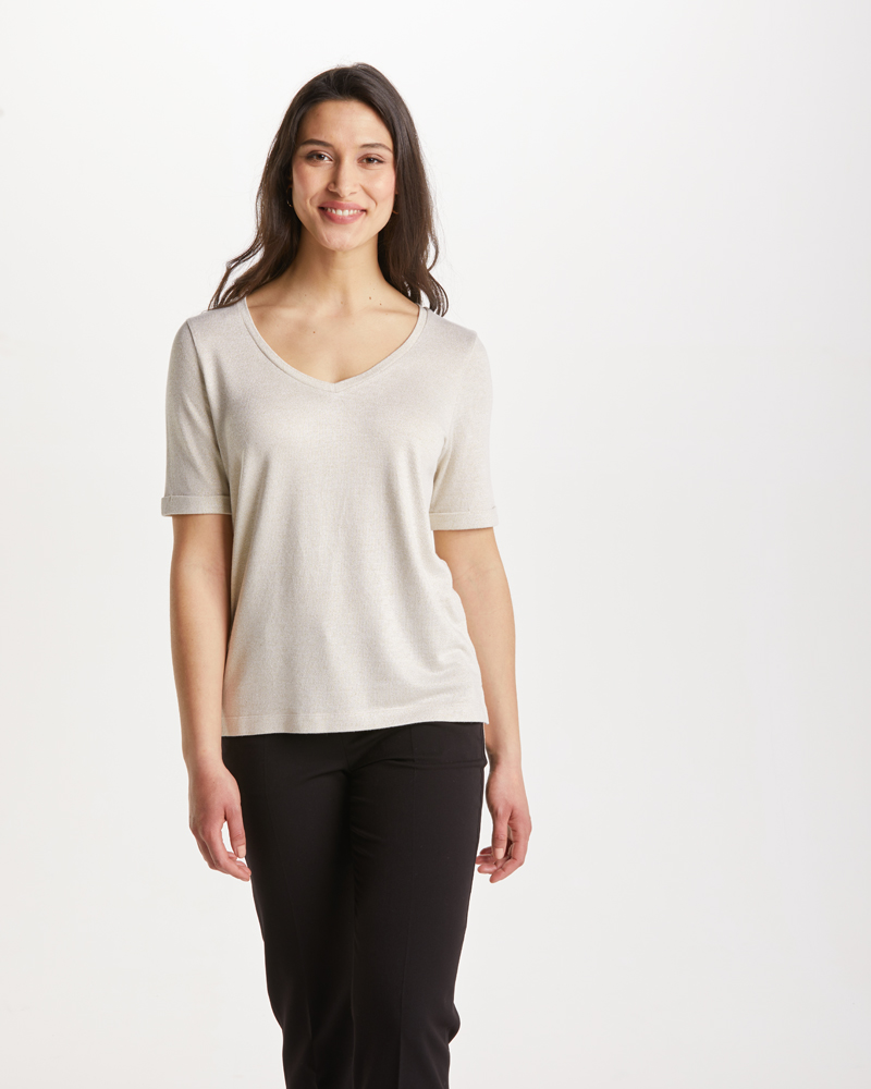 Shirt_gold_beige_421179_Lisea_vorn EDLES PULLOVER-SHIRT