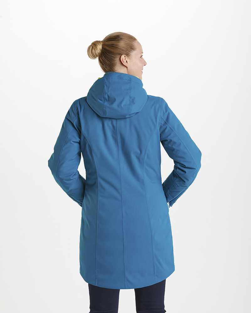 Jacke_petrol_421006_Janet_hinten FEMININE WINTERJACKE