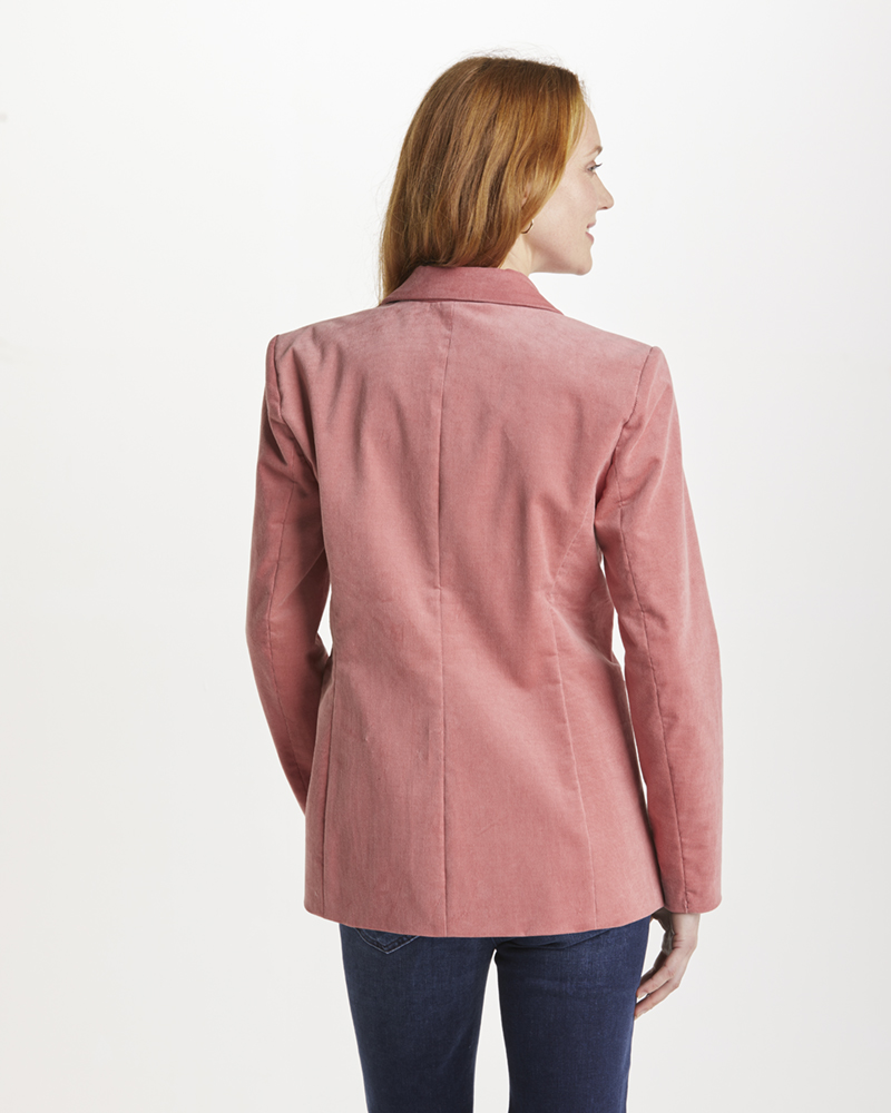 Blazer_altrose_421151_Viola_hinten BLAZER AUS BAUMWOLLCORD