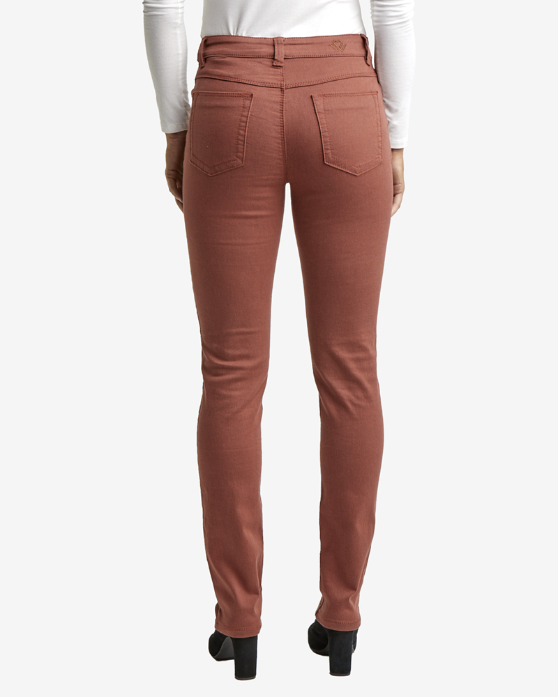 Jeans_terracotta_421010_Anouk_terra_hinten "WONDERJEANS" L IN UNI-TERRACOTTA