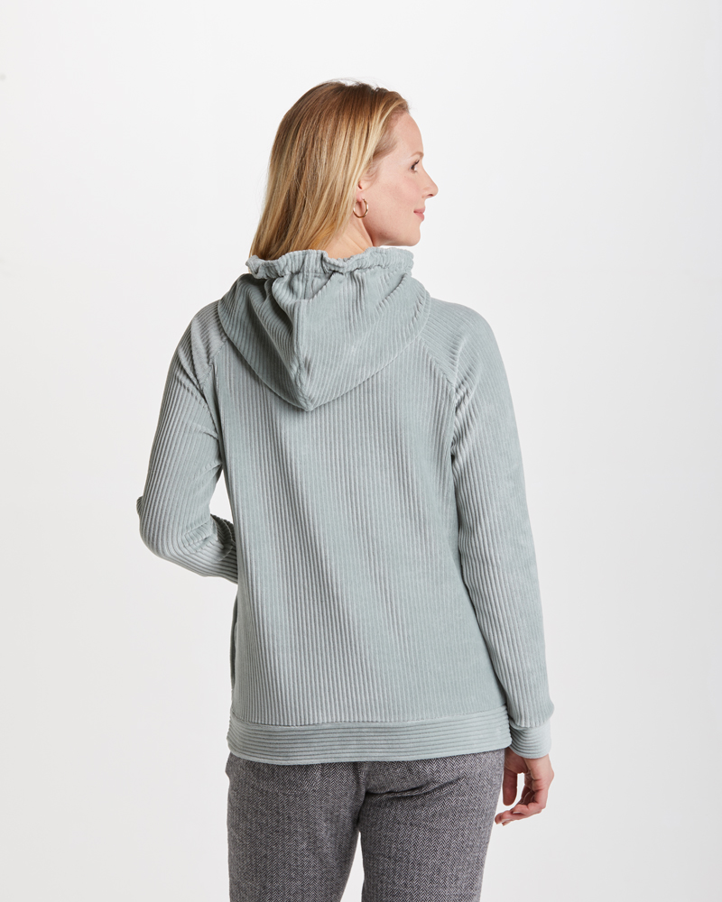 Kapuzenpulli_mint_421050_Julina_hinten KAPUZENPULLI AUS STRETCH-CORD