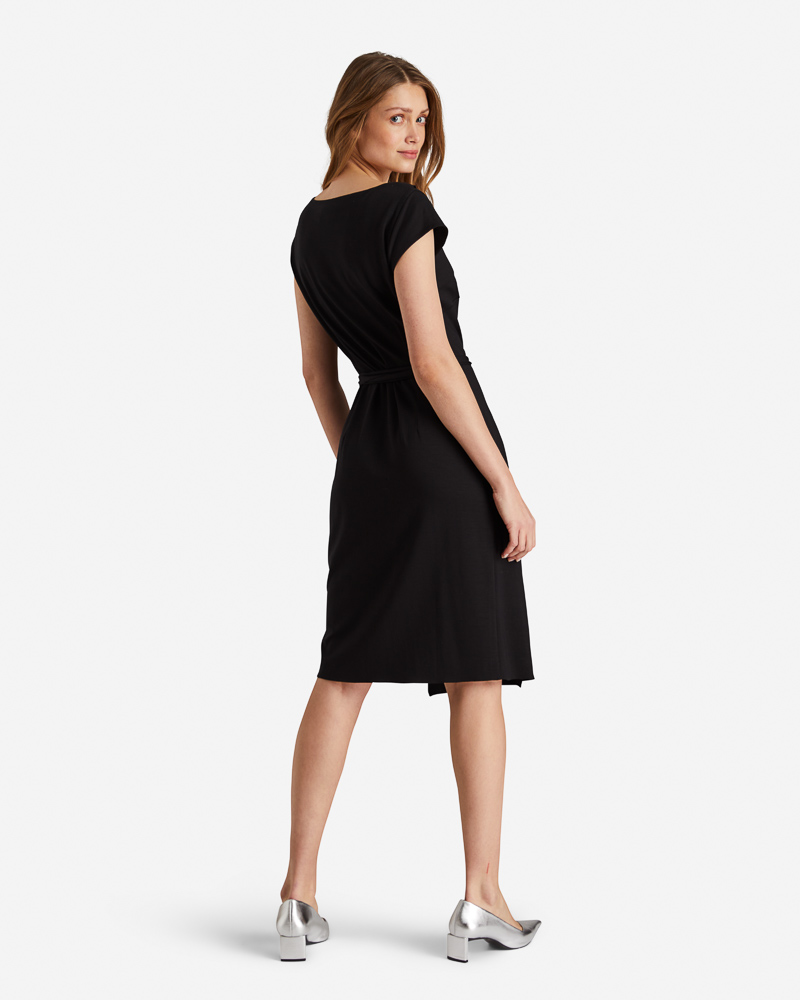 Jersey-Wickelkleid_schwarz_hinten_412035_Reni JERSEY-WICKELKLEID