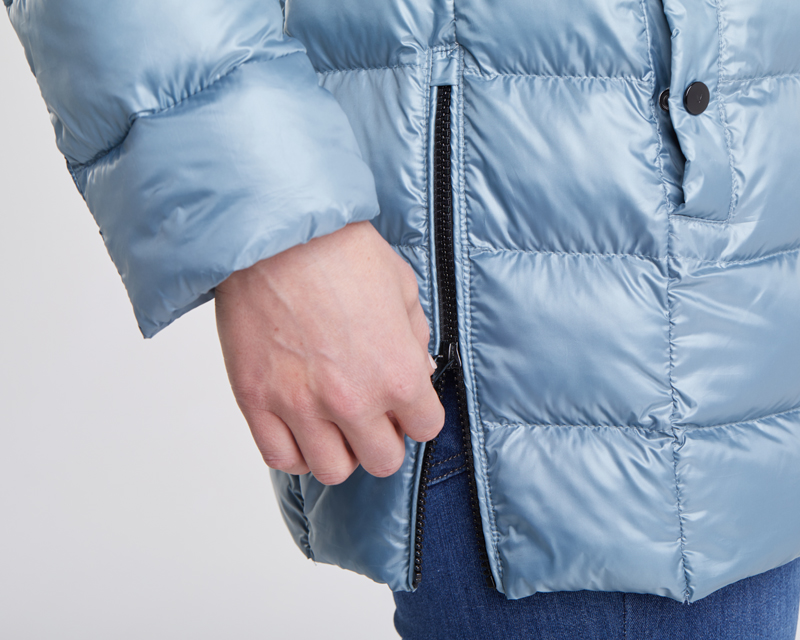 Steppjacke_aqua_421053_Marmaris_Detail-3 STEPPJACKE MIT THEMORE-FÜLLUNG