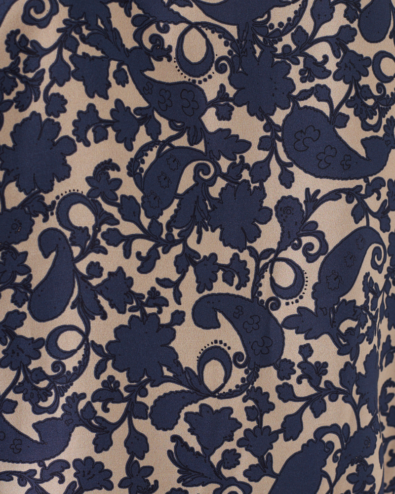 TUNIKABLUSE AUS VISKOSE