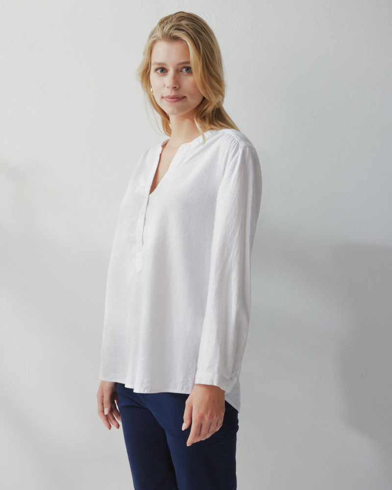 LEINENBLUSE
