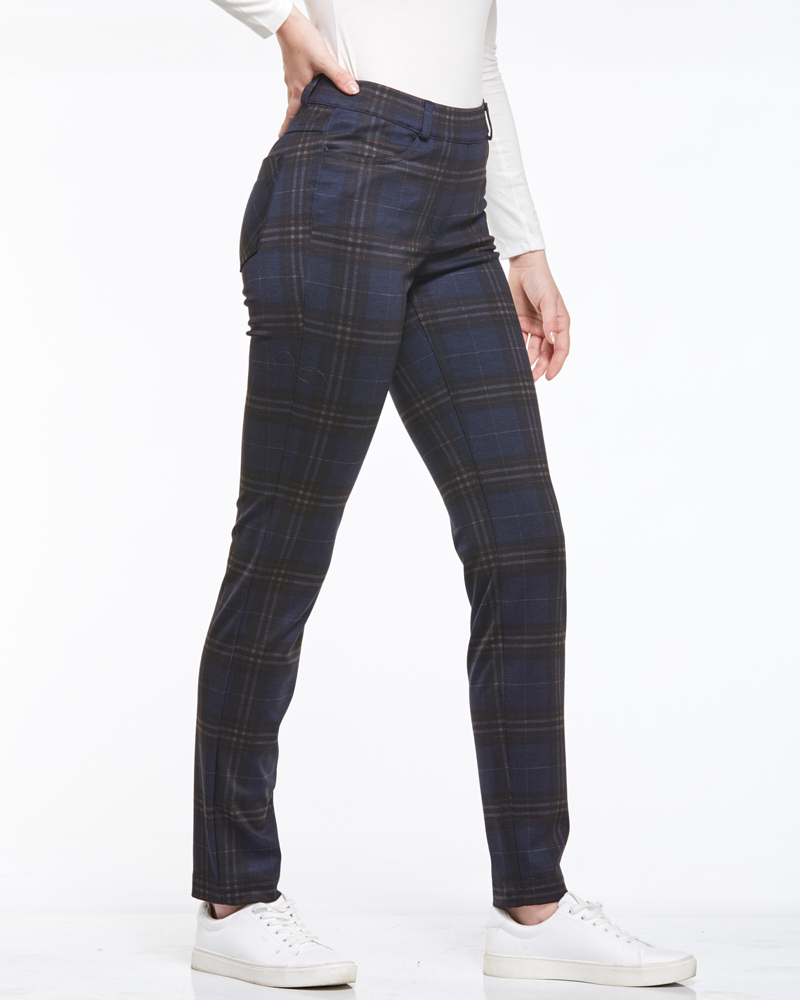 405126_36037 SCHMALE KARO-SCHLUPFHOSE L