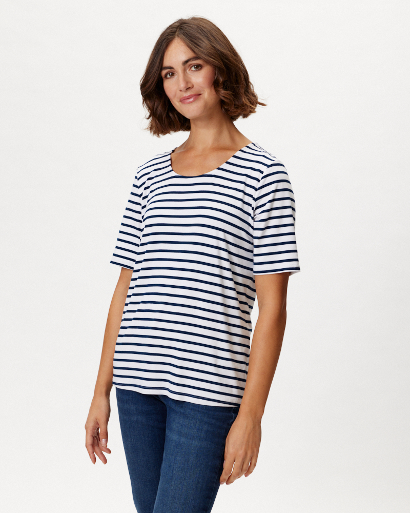 RINGELSHIRT MIT HALBARM