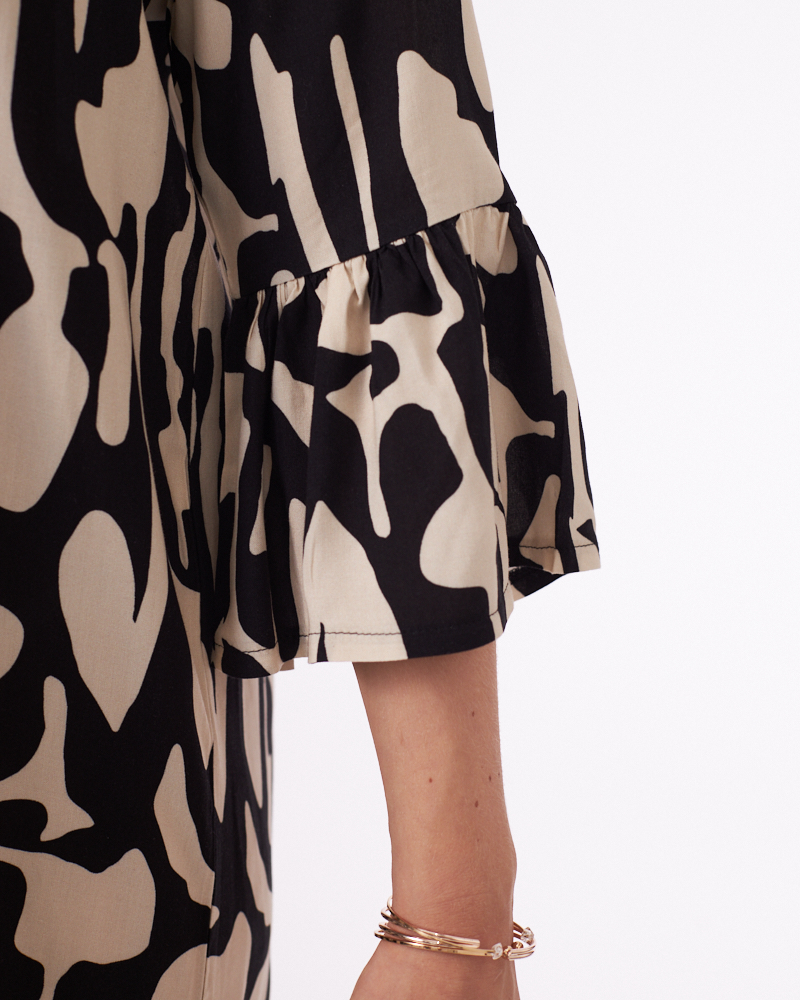 SOMMERKLEID AUS VISKOSE SOMMERKLEID AUS VISKOSE