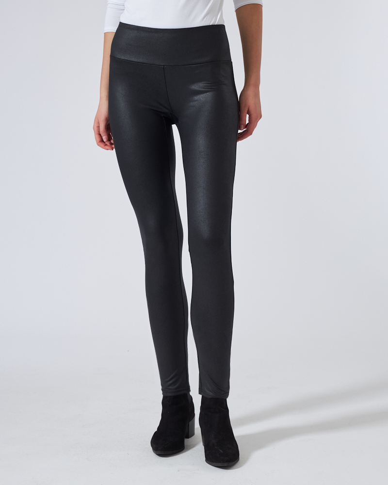 LEGGINGS AUS LEDERIMITAT