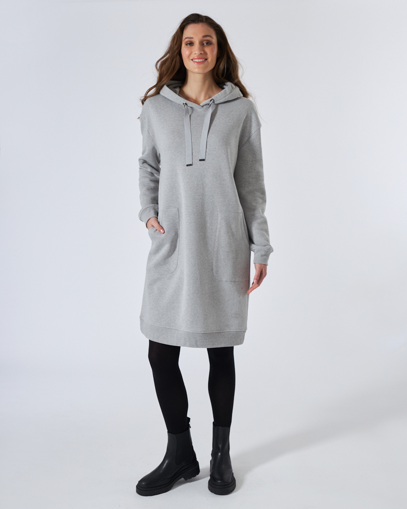 SWEATKLEID MIT KAPUZE SWEATKLEID MIT KAPUZE