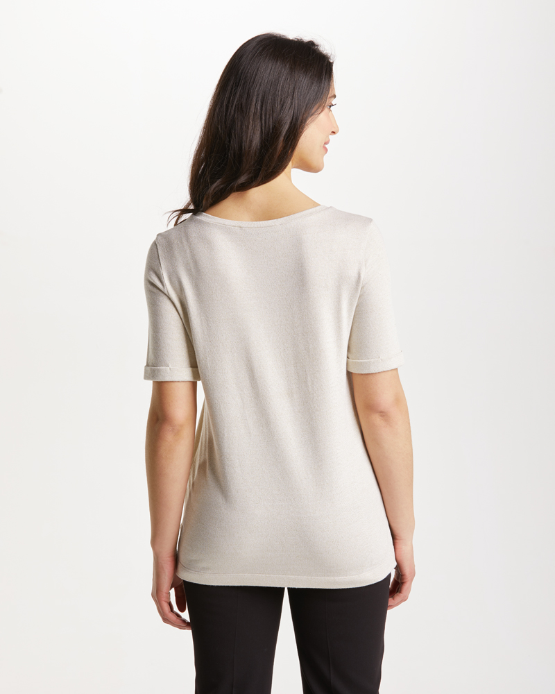 Shirt_gold_beige_421179_Lisea_hinten EDLES PULLOVER-SHIRT