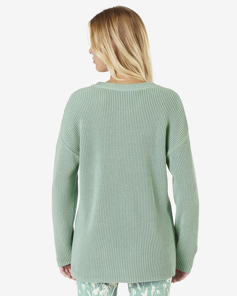 Pulli_lindgr-n_hinten_411041_Ellis PERLFANGPULLI NACHHALTIG